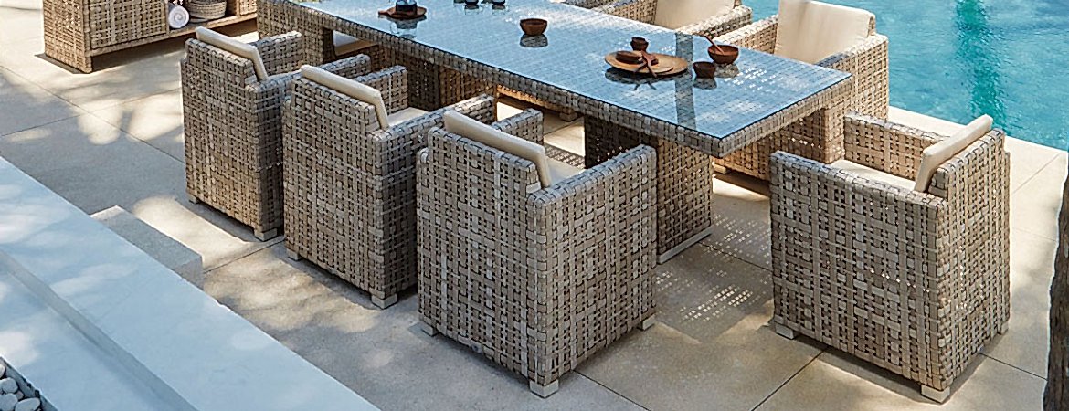 Sentetik rattan mobilyaların özellikleri ve bakımı